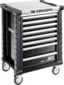 Facom Jet8Nm3A - 8 Drawer Roller Cabinets - 3 Modules Per Drawer Black