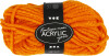 Akrylgarn - L 35 M - Maxi - Neon Orange - 50 G