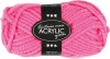 Akrylgarn - L 35 M - Maxi - Neon Pink - 50 G