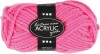 Fantasia Polyacrylgarn - L 35 M - Pind 9-10 - Neon Pink - 50 G