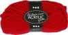 Fantasia Polyacrylgarn - L 35 M - Pind 9-10 - Rød - 50 G