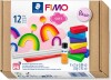 Fimo - Ler Til Ovn - Soft Basic - Sæt I 12 Dele - 9X25 G