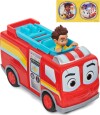 Disney Junior Firebuds - Legetøjs Brandbil - Race And Wheelie