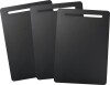 Fiskars - Functional Form - Skærebræt Sæt I Plastik - 3 Dele - Sort