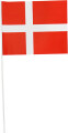 Flag På Stang - Papir 25 X 18 Cm - 10 Stk - Scanseason