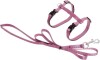 Kattesele Med Snor - Ziggi - 20-35 Cm - Flamingo - Pink