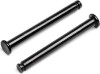 Flange Shaft 3X30Mm Black - Hp86941 - Hpi Racing