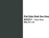 Italeri - Akryl Maling - Flat Extra Dark Sea Grey - 4312Ap