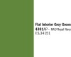 Italeri - Akryl Maling - Flat Grey Green - 4301Ap