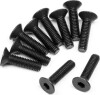 Flat Head Screw M3X12Mm 10Pcs - Mv29093 - Maverick Rc