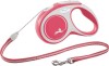 Flexi - New Comfort Hundesnor - 5 Meter - Maks 20 Kg - Pink