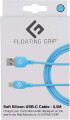 Floating Grip - Usb-C Kabel - 0 5 Meter - Blå