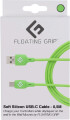 Floating Grip - Usb-C Kabel - 0 5 Meter - Grøn