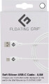 Floating Grip - Usb-C Kabel - 0 5 Meter - Hvid