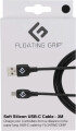 Floating Grip - Usb-C Kabel - 3 Meter - Sort