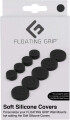 Floating Grip - Silikone Covers Til Vægbeslag - Sort