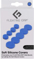 Floating Grip - Silikone Covers Til Vægbeslag - Blå