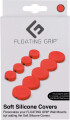 Floating Grip - Silikone Covers Til Vægbeslag - Rød