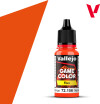 Fluorescent Orange 18Ml - 72156 - Vallejo