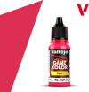 Fluorescent Red 18Ml - 72157 - Vallejo