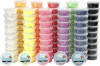 Foam Clay - Assorterede Farver - 10X10 Dåser