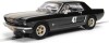 Scalextric Bil - Ford Mustang - Black And Gold - 1 32 - C4405