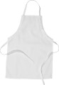 Forklæde - L 61 Cm - B 43 Cm - Str 4-6 - 210 G - Hvid - 1 Stk