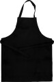 Forklæde - L 70 Cm - B 55 Cm - Str 7-12 - 210 G - Sort - 1 Stk