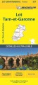 Michelin Kort - France Blad 337 Lot Tarn Et Garonne