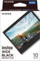 Fujifilm - Instax Wide Films 1X10 Shots - Black Frame