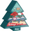Funko Pocket Pop - Stitch Keychain - Nøglering 4-Pak - Holidays
