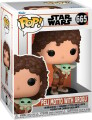 Funko Pop - Star Wars Mandalorian - Peli Motto Med Grogu - 665