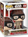 Funko Pop - Star Wars - Anakin Figur Med Hjelm - 698