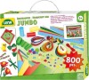Kreativ Kasse Til Børn - Jumbo - Grøn - 800 Dele - Lena
