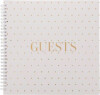 Gæstebog Guest 24 X 24 Cm - 100 Sider