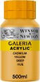 Winsor Newton - Galeria Akrylmaling - Cadmium Yellow Deep 500 Ml