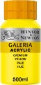 Winsor Newton - Galeria Akrylmaling - Cadmium Yellow Pale 500 Ml