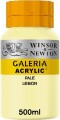 Winsor Newton - Galeria Akrylmaling - Pale Lemon 500 Ml