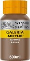 Winsor Newton - Galeria Akrylmaling - Vandyke Brown 500 Ml