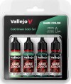 Vallejo - Game Color - Cold Green Color Set - 4X18 Ml