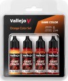 Vallejo - Game Color - Orange Color Set - 4X18 Ml