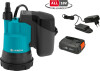 Gardena Battery-Powered Submersible Pump For Clean Water 20002 18V Set