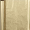 Gavepapir - Guld Ensfarvet - B 50 Cm - 60 G - 5 M