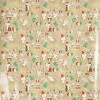 Gavepapir - Stor Rulle 100 M X 50 Cm - Festlige Aber - 80 G