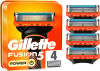 Gillette Fusion Power Barberblade - 4 Stk