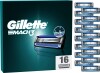 Gillette - Mach3 Barberblade - Blueblack - 16 Stk