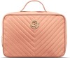 Gillian Jones - Toilettaske Med 2 Rum - Coral - Quiltet Nylon