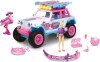 Dickie Toys - Flamingo Jeep Med Lyd Og Lys Inkl Dukke