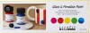 Glas- Og Porcelænsmaling - Halvblank - Dækkende - Colorful - 5X30 Ml