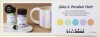 Glas- Og Porcelænsmaling - Halvblank - Dækkende - Pastelfarver - 5X30 Ml